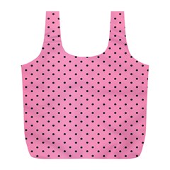 Polka Dot Dots Pattern Dot Full Print Recycle Bag (l)