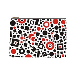 Square Object Future Modern Cosmetic Bag (large) by danenraven