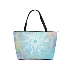 Floral Abstract Flowers Pattern Classic Shoulder Handbag