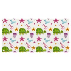 Turtle Animal Sea Life Banner And Sign 4  X 2  by danenraven