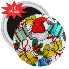 Christmas-gifts-gift-red-december 3  Magnets (10 Pack) 