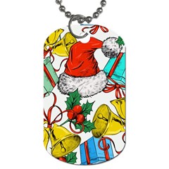 Christmas-gifts-gift-red-december Dog Tag (two Sides) by Jancukart