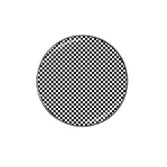 Black And White Background Black Board Checker Hat Clip Ball Marker (10 Pack)