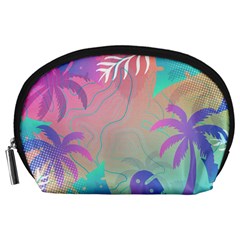 Nature Palm Tree Leaves Leaf Plant Tropical Accessory Pouch (large)