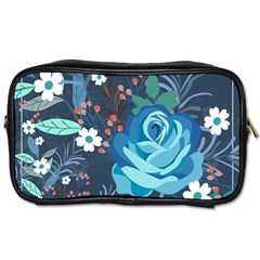 Floral Background Digital Art Toiletries Bag (two Sides)