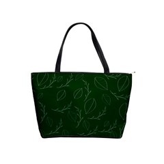 Leaves Leaf Foliage Plant  Background Classic Shoulder Handbag