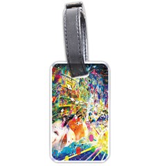 Multicolor Anime Colors Colorful Luggage Tag (one Side) by BangZart