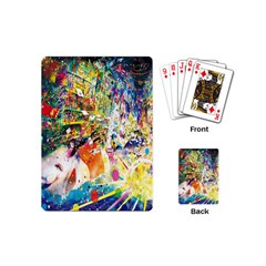 Multicolor Anime Colors Colorful Playing Cards Single Design (mini) by BangZart