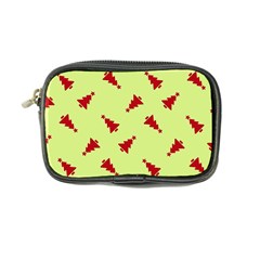 Red Christmas Tree Green Coin Purse