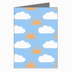 Sun And Clouds  Greeting Cards (pkg Of 8) by ConteMonfreyShop