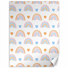 Rainbow Pattern   Canvas 36  x 48 