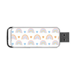 Rainbow Pattern   Portable Usb Flash (one Side) by ConteMonfreyShop