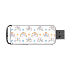 Rainbow Pattern   Portable Usb Flash (two Sides)