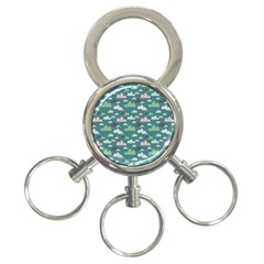 Llama Clouds   3-ring Key Chain by ConteMonfreyShop