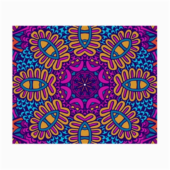 Mandala Fishes Small Glasses Cloth