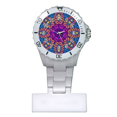 Mandala Fishes Plastic Nurses Watch by ConteMonfreyShop