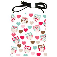 Lovely Owls Shoulder Sling Bag by ConteMonfreyShop