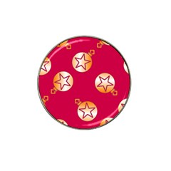 Orange Ornaments With Stars Pink Hat Clip Ball Marker