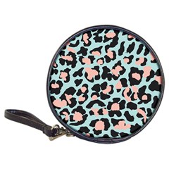 Blue And Pink Jaguar Dots Leopard Classic 20-cd Wallet by ConteMonfreyShop