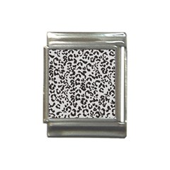 Leopard Print Gray Theme Italian Charm (13mm) by ConteMonfreyShop