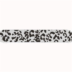 Leopard Print Gray Theme Small Bar Mat by ConteMonfreyShop