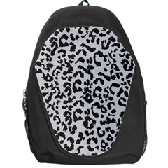 Leopard Print Gray Theme Backpack Bag by ConteMonfreyShop