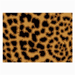 Leopard Print Spots Large Glasses Cloth (2 Sides) by ConteMonfreyShop