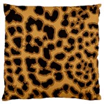 Leopard Print Spots Standard Flano Cushion Case (One Side) Front
