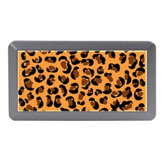 Leopard Print Peach Colors Memory Card Reader (mini) by ConteMonfreyShop