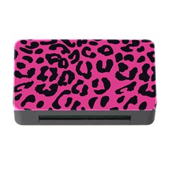 Leopard Print Jaguar Dots Pink Memory Card Reader With Cf by ConteMonfreyShop