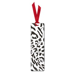 Leopard Print Black And White Draws Small Book Mark by ConteMonfreyShop