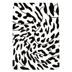 Leopard Print Black And White Draws Removable Flap Cover (s) by ConteMonfreyShop