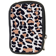 Leopard Print  Compact Camera Leather Case by ConteMonfreyShop