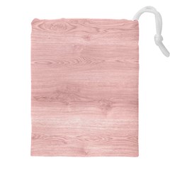 Pink Wood Drawstring Pouch (5xl)