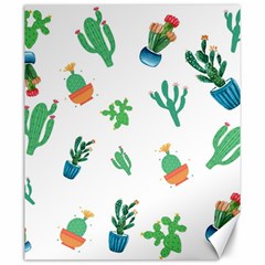 Among Succulents And Cactus  Canvas 20  X 24  by ConteMonfreyShop