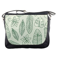 Banana Leaves Draw   Messenger Bag by ConteMonfreyShop