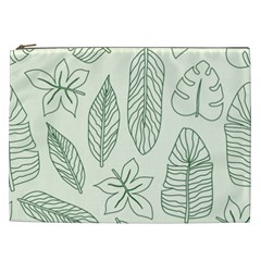 Banana Leaves Draw   Cosmetic Bag (xxl) by ConteMonfreyShop