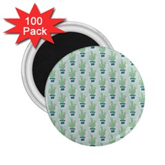 Cuteness Overload Of Cactus!   2 25  Magnet (100 Pack)  by ConteMonfreyShop