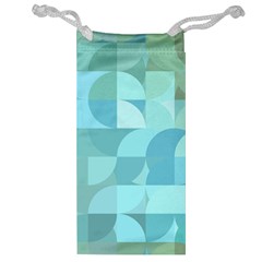 Geometric Ocean   Jewelry Bag