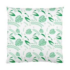 Green Nature Leaves Draw    Standard Cushion Case (one Side) by ConteMonfreyShop