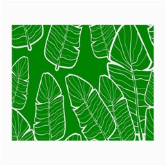 Green Banana Leaves Small Glasses Cloth by ConteMonfreyShop