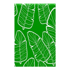 Green Banana Leaves Shower Curtain 48  X 72  (small) by ConteMonfreyShop