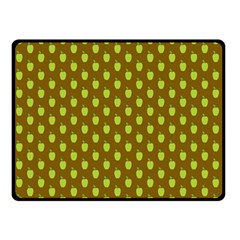 All The Green Apples Double Sided Fleece Blanket (small) by ConteMonfreyShop