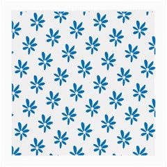 Little Blue Daisies  Medium Glasses Cloth by ConteMonfreyShop