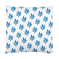 Little Blue Daisies  Standard Cushion Case (two Sides) by ConteMonfreyShop