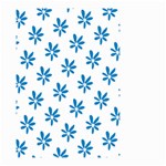 Little Blue Daisies  Small Garden Flag (Two Sides) Front