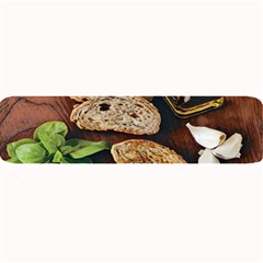 Oil, Basil, Garlic, Bread And Rosemary - Italian Food Large Bar Mats by ConteMonfrey