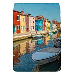 Boats In Venice - Colorful Italy Removable Flap Cover (l) by ConteMonfrey
