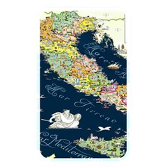 Map Italy Blue Memory Card Reader (rectangular) by ConteMonfrey