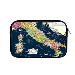 Map Italy Blue Apple MacBook Pro 13  Zipper Case